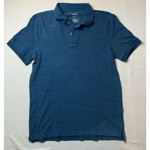 Sonoma Other - Sonoma Mens Polo Blue Sz S Short Sleeve  Turquoise Preppy Casual Golf School